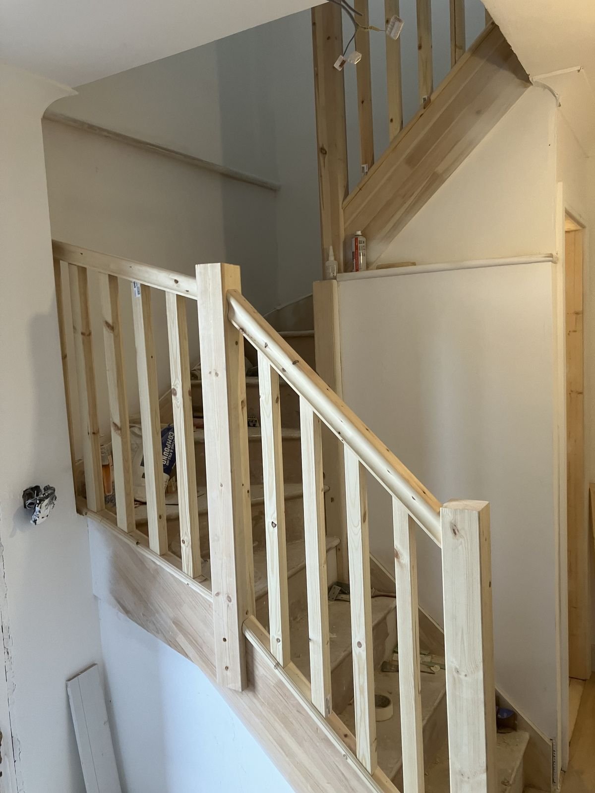A new staircase fitted